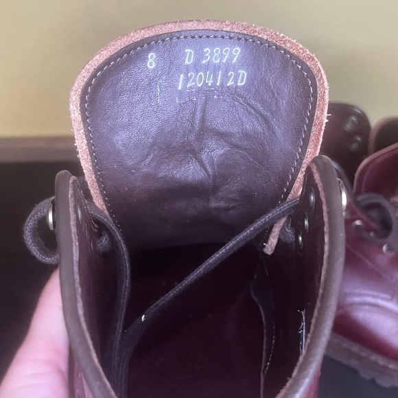 Allen Edmonds ‘Higgins Mill Weatherproof Lug’ in burgandy - Picture 6 of 11